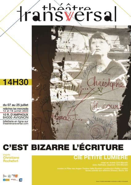 C'est bizarre l'écriture